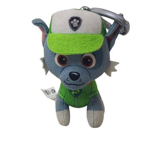 Spin Master Other - Paw Patrol Rocky Mini Plush Bag Clip On Backpack Hanger Stuffed Dog 4.5"